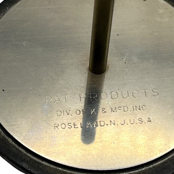 Vintage Brass Stamp Roll Dispenser. Div. of K. & McD. Inc. Retro Dark Academia - Picture 10 of 13